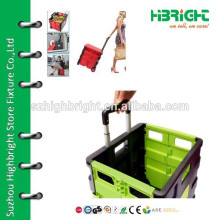 foldable boot shopping trolley